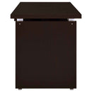Skylar 83-inch L-Shaped Office Computer Desk Cappuccino