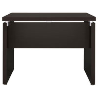 Skylar 83-inch L-Shaped Office Computer Desk Cappuccino