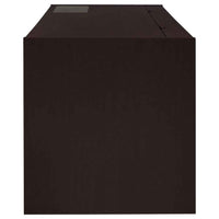 Halston 60-inch 3-drawer Office Computer Desk Cappuccino