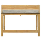 Home & Sleep Outlet - Besler 47-inch SmartTop Writing Desk with Shelf Cement and Natural