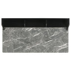 Home & Sleep Outlet - Besler 47-inch SmartTop Writing Desk with Shelf Grey Stone and Black