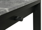 Home & Sleep Outlet - Besler 47-inch SmartTop Writing Desk with Shelf Grey Stone and Black