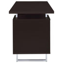 Lawtey 60-inch 2-drawer Office Computer Desk Cappuccino