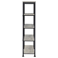 Analiese 63-inch 4-shelf Bookshelf Grey Driftwood