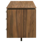 Home & Sleep Outlet - Berhalter 6-Drawer Double Pedestal File Computer Desk