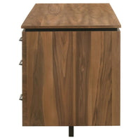 Berhalter 6-Drawer Double Pedestal File Computer Desk