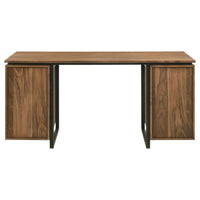 Berhalter 6-Drawer Double Pedestal File Computer Desk