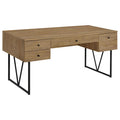 Home & Sleep Outlet - Analiese 63-inch 4-drawer Writing Desk Mango