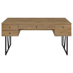 Home & Sleep Outlet - Analiese 63-inch 4-drawer Writing Desk Mango
