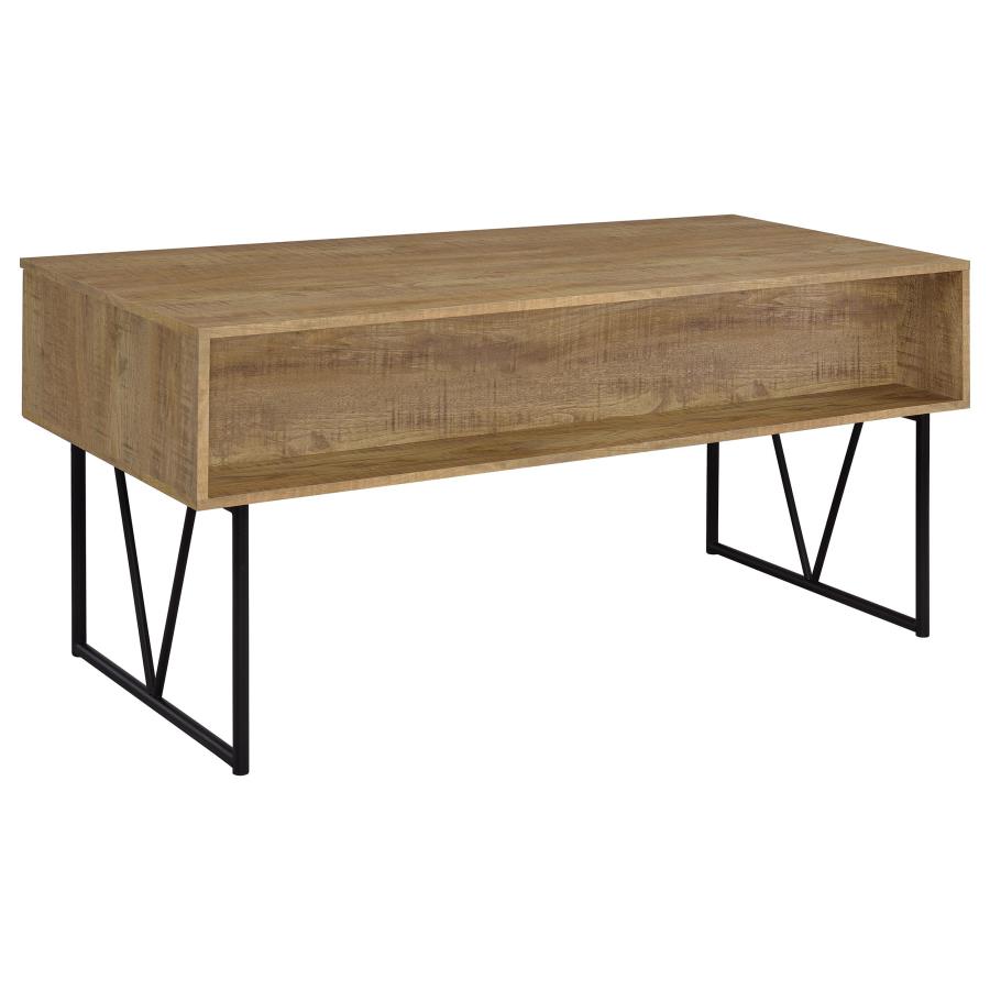 Home & Sleep Outlet - Analiese 63-inch 4-drawer Writing Desk Mango
