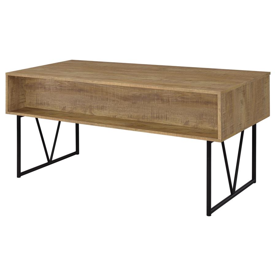 Home & Sleep Outlet - Analiese 63-inch 4-drawer Writing Desk Mango