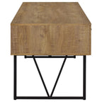 Home & Sleep Outlet - Analiese 63-inch 4-drawer Writing Desk Mango