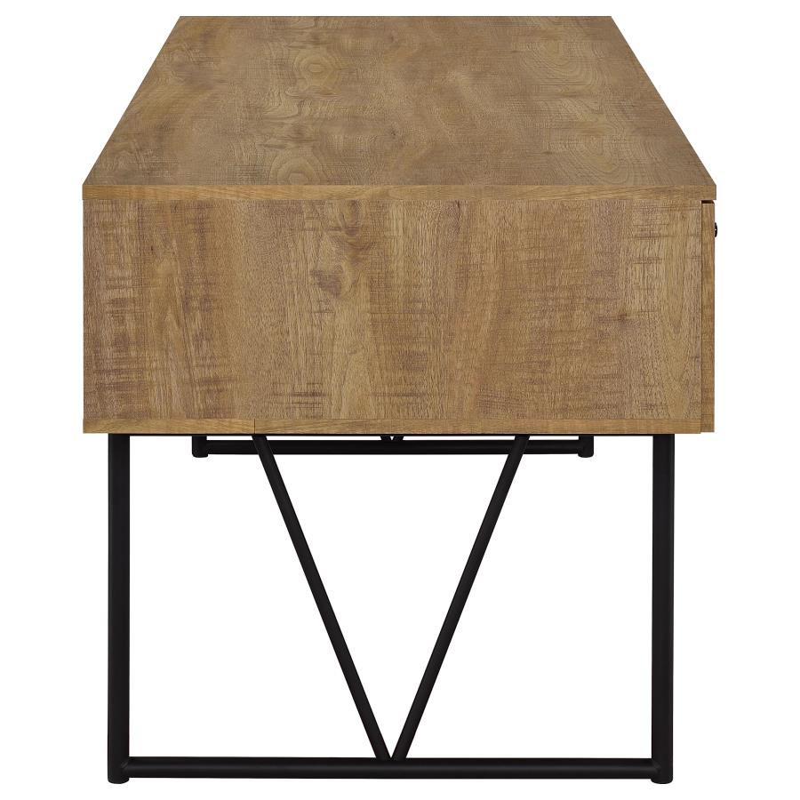 Home & Sleep Outlet - Analiese 63-inch 4-drawer Writing Desk Mango
