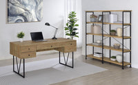 Analiese 63-inch 4-drawer Writing Desk Mango