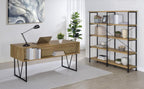 Home & Sleep Outlet - Analiese 63-inch 4-drawer Writing Desk Mango