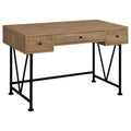 Home & Sleep Outlet - Analiese 47-inch 3-drawer Writing Desk Mango