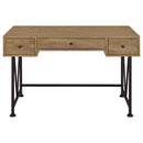 Analiese 47-inch 3-drawer Writing Desk Mango