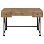 Home & Sleep Outlet - Analiese 47-inch 3-drawer Writing Desk Mango