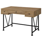 Home & Sleep Outlet - Analiese 47-inch 3-drawer Writing Desk Mango