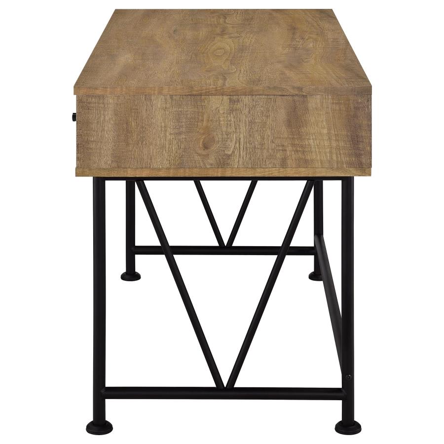 Home & Sleep Outlet - Analiese 47-inch 3-drawer Writing Desk Mango