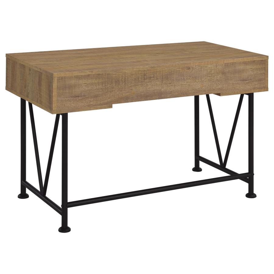 Home & Sleep Outlet - Analiese 47-inch 3-drawer Writing Desk Mango