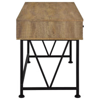 Analiese 47-inch 3-drawer Writing Desk Mango