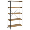 Home & Sleep Outlet - Analiese 63-inch 4-shelf Bookshelf Mango