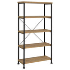 Home & Sleep Outlet - Analiese 63-inch 4-shelf Bookshelf Mango