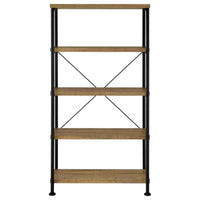 Analiese 63-inch 4-shelf Bookshelf Mango
