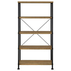 Home & Sleep Outlet - Analiese 63-inch 4-shelf Bookshelf Mango