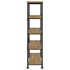 Home & Sleep Outlet - Analiese 63-inch 4-shelf Bookshelf Mango