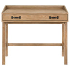 Home & Sleep Outlet - Fabian 38-inch Computer Desk with Keyboard Drawer Distressed Light Brown