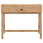 Home & Sleep Outlet - Fabian 38-inch Computer Desk with Keyboard Drawer Distressed Light Brown