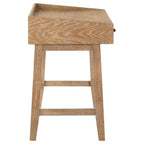 Home & Sleep Outlet - Fabian 38-inch Computer Desk with Keyboard Drawer Distressed Light Brown