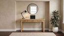 Vermes 55-inch 3-drawer Writing Desk with Power Outlet Light Ash