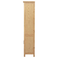 Vermes 72-inch 2-door Home Office Cabinet Bookcase Light Ash
