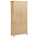 Vermes 72-inch 2-door Home Office Cabinet Bookcase Light Ash