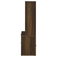 Westpark 3-piece Wall Unit Bookcase Set with USB Dark Pine