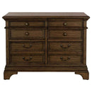 Hartshill 5-drawer Home Office File Cabinet Burnished Oak