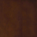 Elton Round Faux Marble Top Plant Stand Brown