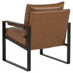 Home & Sleep Outlet - Rosalind Upholstered Track Arm Accent Chair Brown