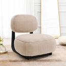 Duffie Upholstered Armless Accent Chair Camel - Home & Sleep Outlet