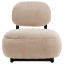 Duffie Upholstered Armless Accent Chair Camel - Home & Sleep Outlet