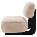 Duffie Upholstered Armless Accent Chair Camel - Home & Sleep Outlet