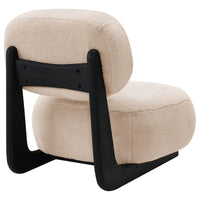 Duffie Upholstered Armless Accent Chair Camel - Home & Sleep Outlet
