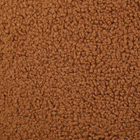 Zonie Boucle Upholstered Barrel Back Accent Chair Orange - Home & Sleep Outlet