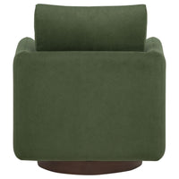 Iris Fabric Upholstered Swivel Accent Chair Matcha - Home & Sleep Outlet