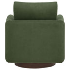 Home & Sleep Outlet - Iris Fabric Upholstered Swivel Accent Chair Matcha