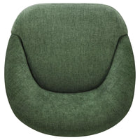 Leon Chenille Upholstered Swivel Accent Chair Green - Home & Sleep Outlet