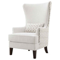 Pippin Upholstered High Wingback Accent Chair Latte - Home & Sleep Outlet